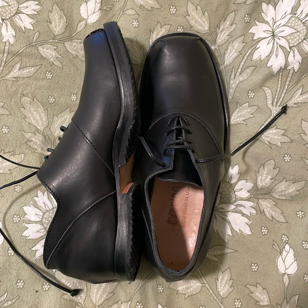 New Cydwoq Black Oxfords Style Date- W